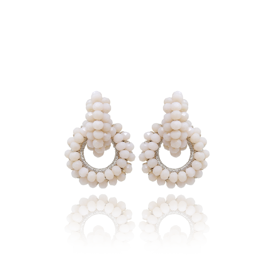 VIOLET - CREAM WHITE